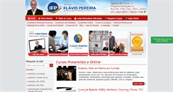Desktop Screenshot of institutoflaviopereira.com.br